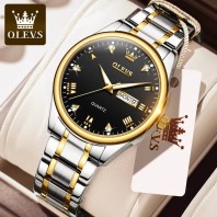 Olevs premium quality waterproof Mens Quartz Watch 