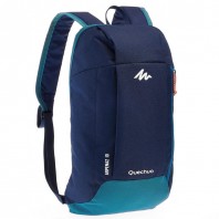 Quechua Kids Outdoor Travel Backpack For Hiking Camping Rucksack 10L (Navy Blue)