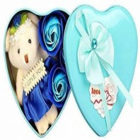  Heart Shape Box With Teddy Valentine's Day Gift 5069