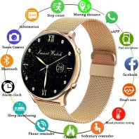 LIGE Smartwatch Full Touch Screen Watch Heart Rate Fitness Tracker Smart Watch Men for Android IOS