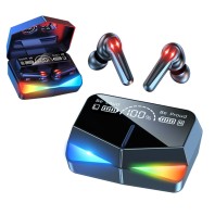 High Resolution TWS M28 Large Battery Capacity Wireless Touch RGB Earbuds BT Gaming earphones & headphones With Microphone