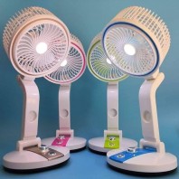 LR Rechargeable Folding LED Fan Light