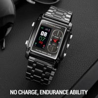 SKMEI Men Sport Watches Pedometer Calorie Thermometer Waterproof Quartz Digital Movement Wristwatches
