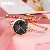 SKMEI Stylish Bracelet Waterproof Watch For Women