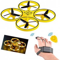 ZF04 Hand Control Drone Mini Infrared Quadcopter Induction Altitude Hold RC Drone 2 Controllers Helicopter for Kids Toy Gift