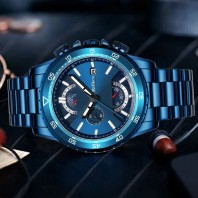 BIDEN brand mens business wristwatches stainless steel quartz man watches -3146