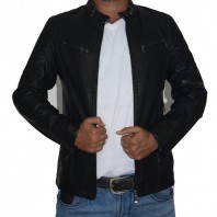 Artificial Leather Jacket-3545