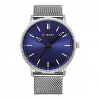 CURREN Fashion Men Quartz Watch - BLUE -3154