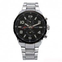 CURREN Original Brand Mens 3 dials style Sports Stainless steel band quartz Wrist Watch High Quality -3155