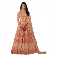 Indian Designer Collection Heavy Floral Anarkali Salwar Kameez suit Long Dress Party Wear -1911