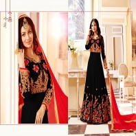 Indian Georgette Gown For Women-4651