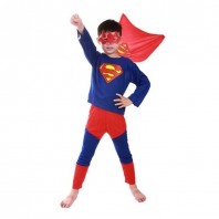 Kid's Super Man Dress-4038
