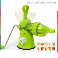 E-Budget Juice Wizard Manual Fruit Juicer - Green511