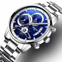 Nibosi Relogio Masculino NIBOSI Luxury Mens Wristwatches Stainless Steel Sport Clock Man Gold Male Watches Top Brand Business Watch