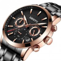  Stainless Steel Mens Chronometer Watch-3204